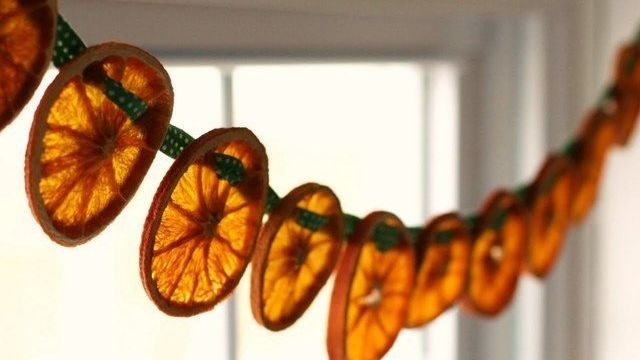 Как засушить апельсины и другие фрукты для декора